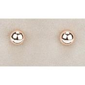 Newgrange Round Rose Gold Stud Earrings image