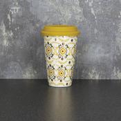 15cm Travel Mug Ochre Gold image