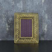 23cm Metal Frame Antique Gold image
