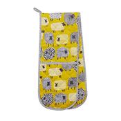 UW Double Oven Glove Dotty Sheep image