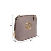 Gessy Circular Detail Mini Cross Body Bag Pewter image