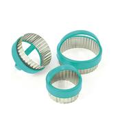 Fluted Pastry Cutter Set Of 3 image