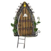 Fairy Kingdom Fairy Door Gold Bell and Ladder image
