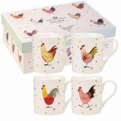 Alex Clark Rooster Larch Mug Set of 4 image