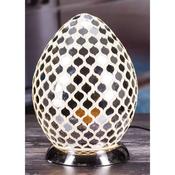 Mirrored Mosaic Egg Lamp image