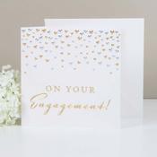 Amore Deluxe Card On Your Engagement image