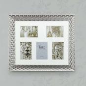 Lavelle Collage Frame Silver Five 4 X 6 image