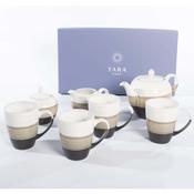 Tara Home Asker 7 Piece Set Reactive Grey image