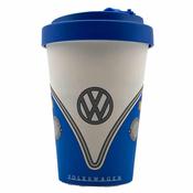 VW Campervan Blue Bamboo Travel Mug image