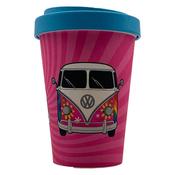 VW Campervan Love Bamboo Travel Mug image