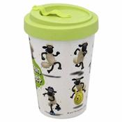 Shaun the Sheep Screw Top Bamboo Travel Mug image