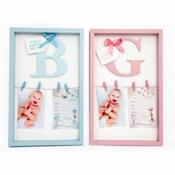27X43cm 3D Letter Baby Peg Frame image