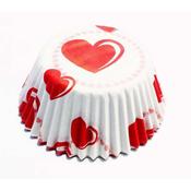 Heart Paper Baking Cups Standard Pack 60 image