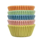 Pastel Mini Paper Baking Cases Pack of 100 image