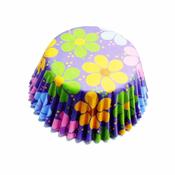 Flower Power Paper Baking Cups Standard Pack of 60 image