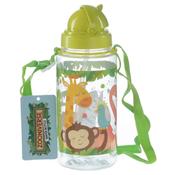 450ml Childrens Water Bottle with Straw Zooniverse image