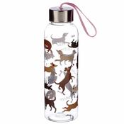 Patch Dog 500ml Water Bottle with Metallic Lid image