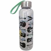 Guitar 500ml Water Bottle with Metallic Lid image