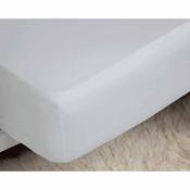 Cloud Double Fitted Sheet Percale image