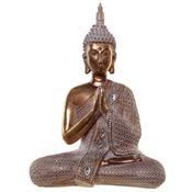 Gold and White Thai Buddha Lotus image