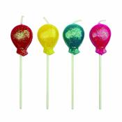Balloon Candles Set of 8 image
