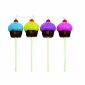 Cupcake Candles Set of 8 image