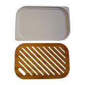 Crumb Catcher Bamboo Cutting Board image