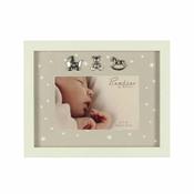 Bambino MDF Photo Frame Star Pattern 6×4 image