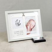 Bambino Hand Print Frame with Ink Pad image