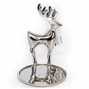 Reindeer Pillar Holder 10×9.5cm image
