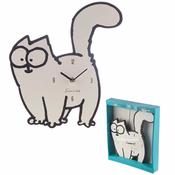 Simons Cat Shaped Picture Clock image