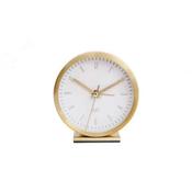 Gold Table Alarm Clock 9x4cm image