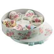 Butterfly Garden 6 Mugs Hat Box Set image