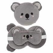 Cutiemals Koala Round Travel Pillow and Eye Mask image