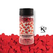 Large Red Hearts Edible  Decorations 68g image