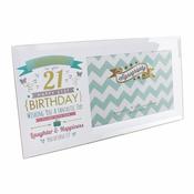 21st Birthday Frame image