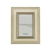 Cream &amp; Gold Photo Frame 4x6in image