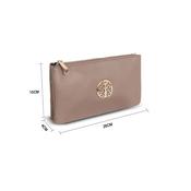 Gessy Cross Body Bag In Light Taupe image