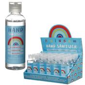 Rainbow Hand Sanitiser Gel 100ml Bottle image