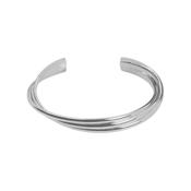 Interwoven Rhodium Cuff image