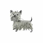 Puppy Brooch image