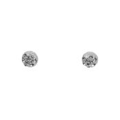 Stud Ball Studs with Crystals image