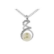 Pearl Interwoven Twist Necklace image