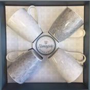 Ava Bone China Set of 4 Mugs image
