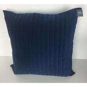 Navy Ribbed Cushion Cover 44x44cm image