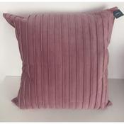 Pink Ribbed Cushion Cover 44x44cm image
