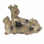 Set of 3 Ceramic Cows image