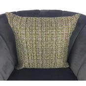 Green Gold White Fleck Cushion Cover 44x44cm image