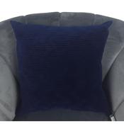 Navy Wave Design Cushion Cover 44cm image