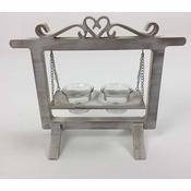 Tea Light Holder H:26cm W:31cm image